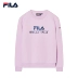 Áo len nữ chính hãng của Fila Fila 2019 Mùa xuân Thời trang mới LOGO In Áo len nữ mặc - Thể thao lông cừu / jumper áo hoodie tay phồng Thể thao lông cừu / jumper