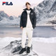 FILA Official Couple Short Down Jacket Winter Loose Sports Top Warm Men's and Women's Thickened Jacket