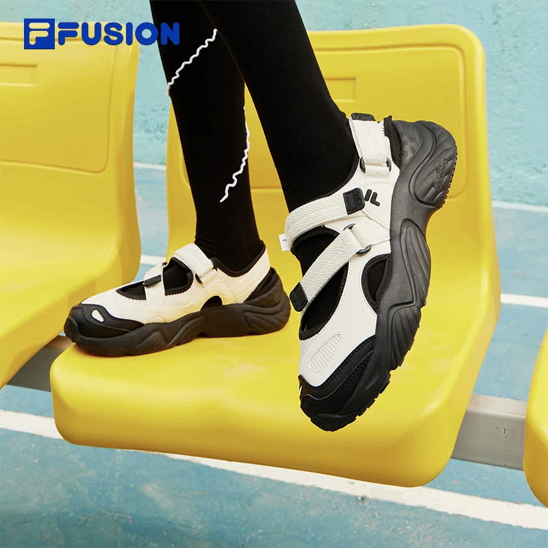 Туфли-сандалии FILA FUSION Mary Jane Conch, спортивные, летние, дышащие, на липучке, повседневные женские туфли