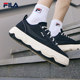 FILA Official ROCK Rock Shoes Women's Shoes 2024 Summer New Canvas Shoes Casual Shoes Sports Shoes ເກີບຜູ້ຊາຍ