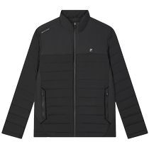 FILA Official Mens Light Down Jacket 2024 Winter New Casual Simple Stand Collar Warm Jacket
