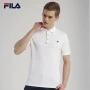 FILA Fila Nam Ngắn Tay Áo Ve Áo Ngắn Tay Áo Polo Áo Bông Thể Thao Kinh Doanh Bình Thường Ngắn Tay Áo Sơ Mi Nam aos polo