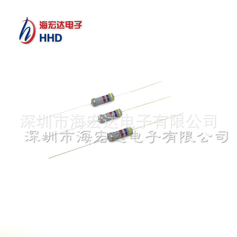 100 carbon film resistors orange white red gold 1W 3 9K 3K9 5% 1W resistor full series straight plug