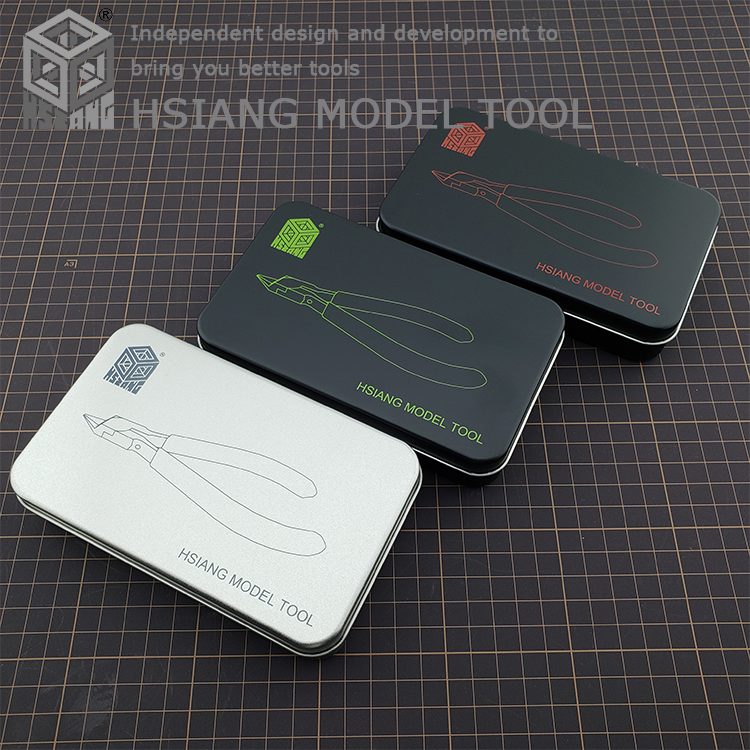 Shock wave scissors storage box box card with lining 150 90 30mm