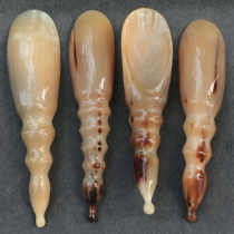 Natural white cattle horn scraping plate bucket teaspoon hollow solid point cave and rod back limbs scraping