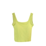 Бюстгальтер-топ, майка топ, короткий топ с чашечками, красивая спина, эффект подтяжки