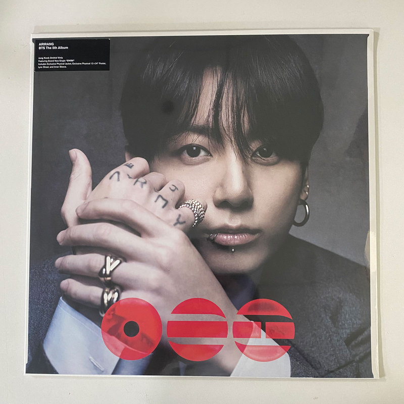 In Stock: Bts Ariang Jungkook Vinyl Lp Brand New