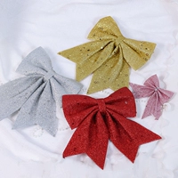 Золотая розовая брендовая подвеска с бантиком, декор