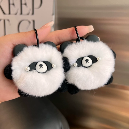 Милый брендовый брелок, плюшевая кукла, украшение на сумку, с медвежатами, панда, популярно в интернете, плюшевый