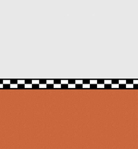 Childhood fun black and white plaid waistline Wall cloth orange solid color seamless wall cloth childrens room boy room bedroom Nordic