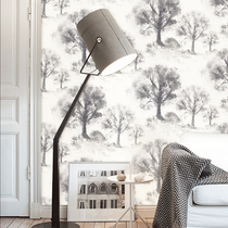 Nordic fashion modern pastoral sketch grove AB living room bedroom wallpaper Sofa dining room background wall