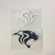 Super Shanghai Shenhua leopard head pattern custom DIY hot stamping LOGO