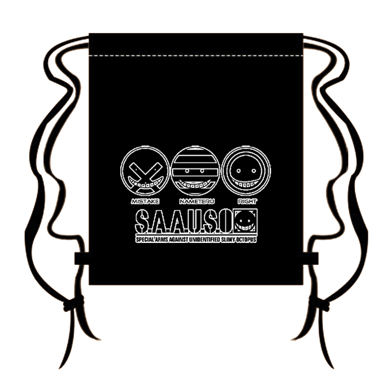 Ám sát Lớp Học Ba Lô Phim Hoạt Hình Anime Ngoại Vi Giết Giáo Viên Ba Lô Dây Rút Sinh Viên Dây Rút Anime Schoolbag sticker dễ thương