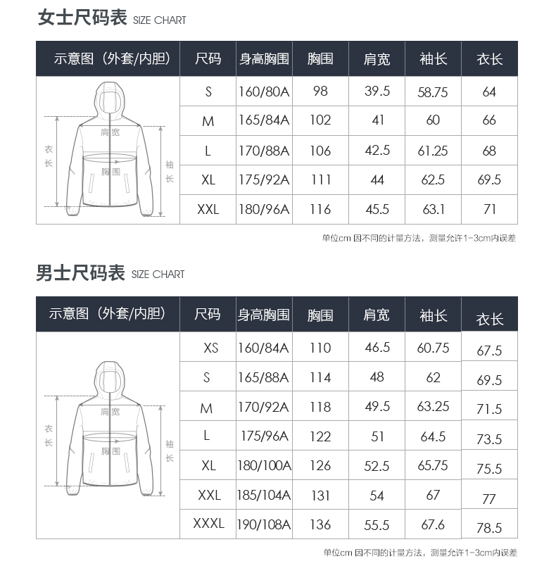 骆驼 珠穆朗玛系列 男女款 夹棉冲锋衣外套 图8