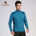Đàn ông mặc quần áo thời trang cỡ lớn với ngoài trời mới bắt đầu leo ​​núi lông cừu leo ​​núi ấm áp đi bộ đường dài mềm mại