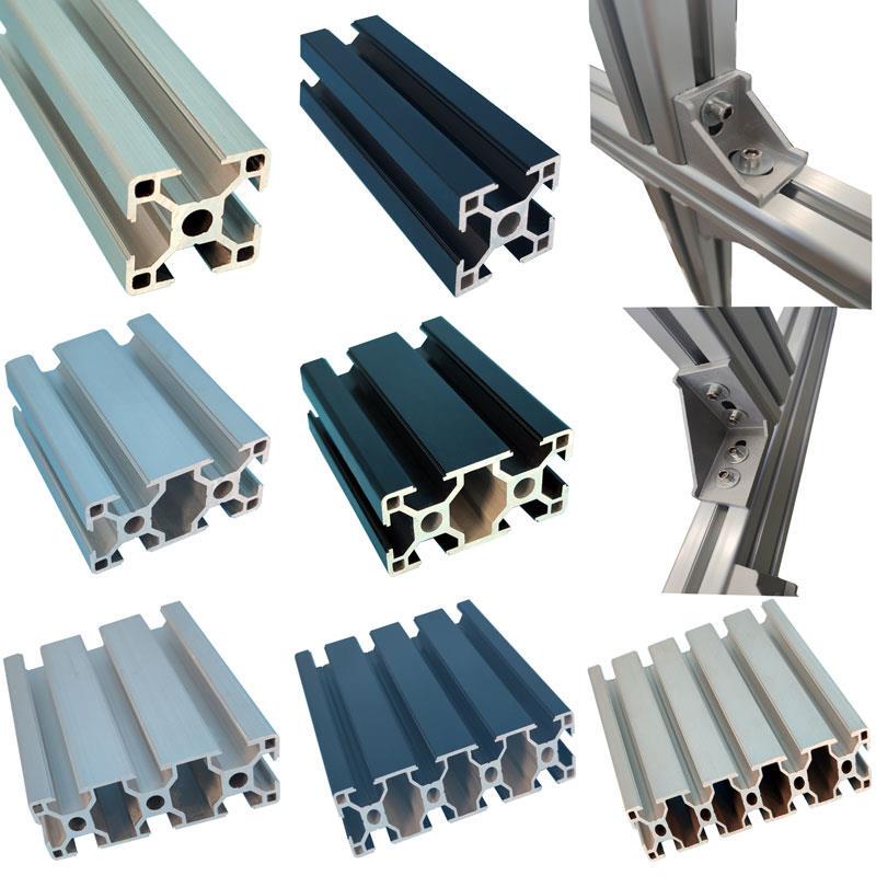 Aluminum Profile Frame Corner Aluminum Profile 3030 Processing Aluminum Alloy Profile Accessories 30X30 Industrial Aluminum Material 30X60