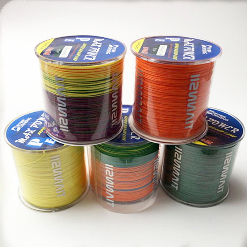 500 meters imported 4-piece Dali horse fishing line main line sub-line PE line road sub-line woven line sea fishing line anti-bite line