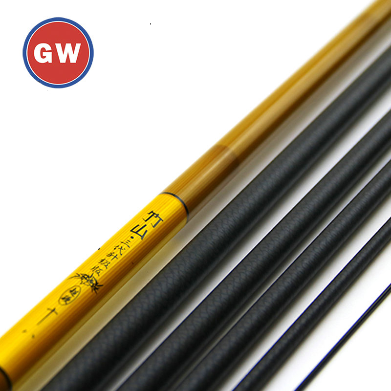 Light Wei New Products Fishing Rod Bamboo Hills Three Generations Upgraded Edition 5 4 5 7 m Fishing Rod Carbon Handrod Fishing Rod