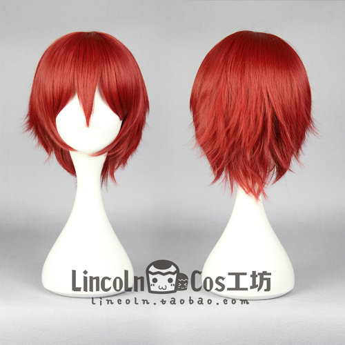 Cartoon Wig Assassination Classroom Barefoot Industry Cosplay Wig Cos Red Short Hair Special Price