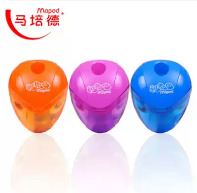 Maped Single Hole Pencil sharpener Simple Heart-shaped pencil sharpener Pen Shaved ice Snow hut Pencil sharpener 032171