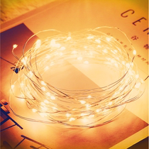 Bouquet decorative lights LED button battery festival wedding glowing small color lights warm color lights wishing lights atmosphere light string