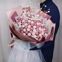 Lollipop bouquet diy material bag girlfriend childrens girlfriends Tanabata Christmas snacks Candy Bouquet wrapping paper