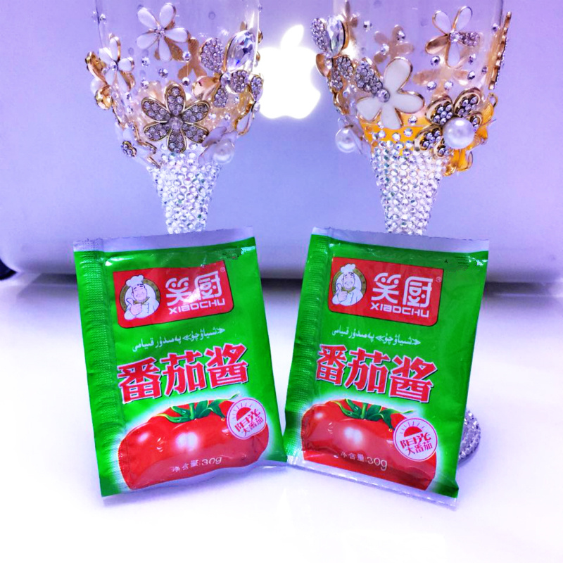 Xinjiang Terroy Smiles Chefs Tomato Sauce 30gx30 Bag No add pure natural tomato sauce National-Taobao