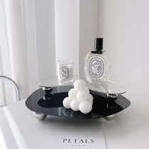 Inwind acrylic fragrant lavender tray irregular table containing home Decorative Pendulum to take pictures and props