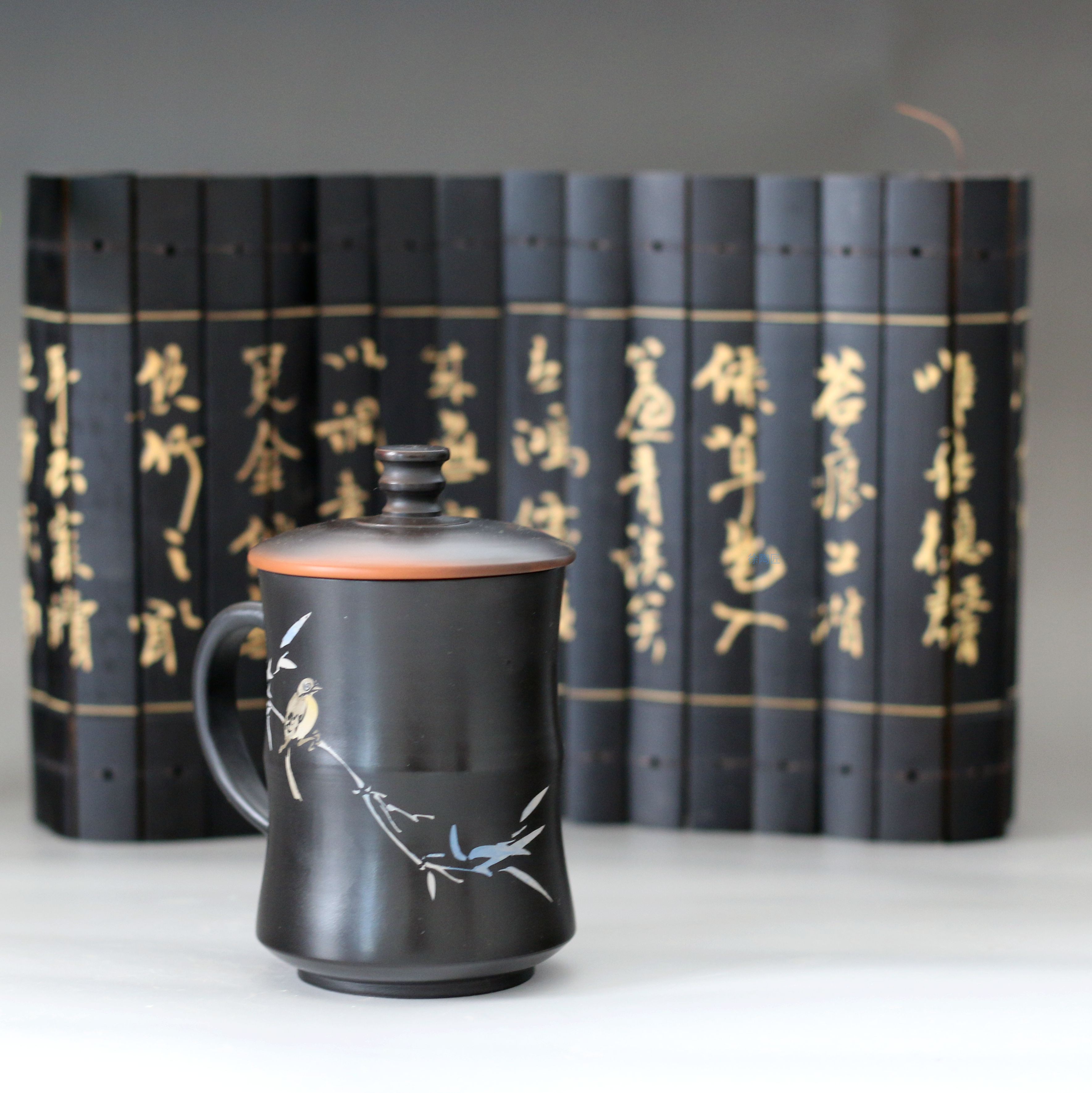 Yunnan Jianshui All-handmade Purple Pottery Tea Cup Non Purple Sand Office Cups Wellness Tea Cup Pure Handmade Tea Cup Tea Tea