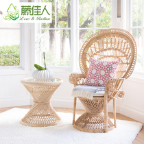 Bali Peacock Chair Bali Bohemian Rattan Peacock Chair Handmade Rattan Chair Bamboo Stool Chair