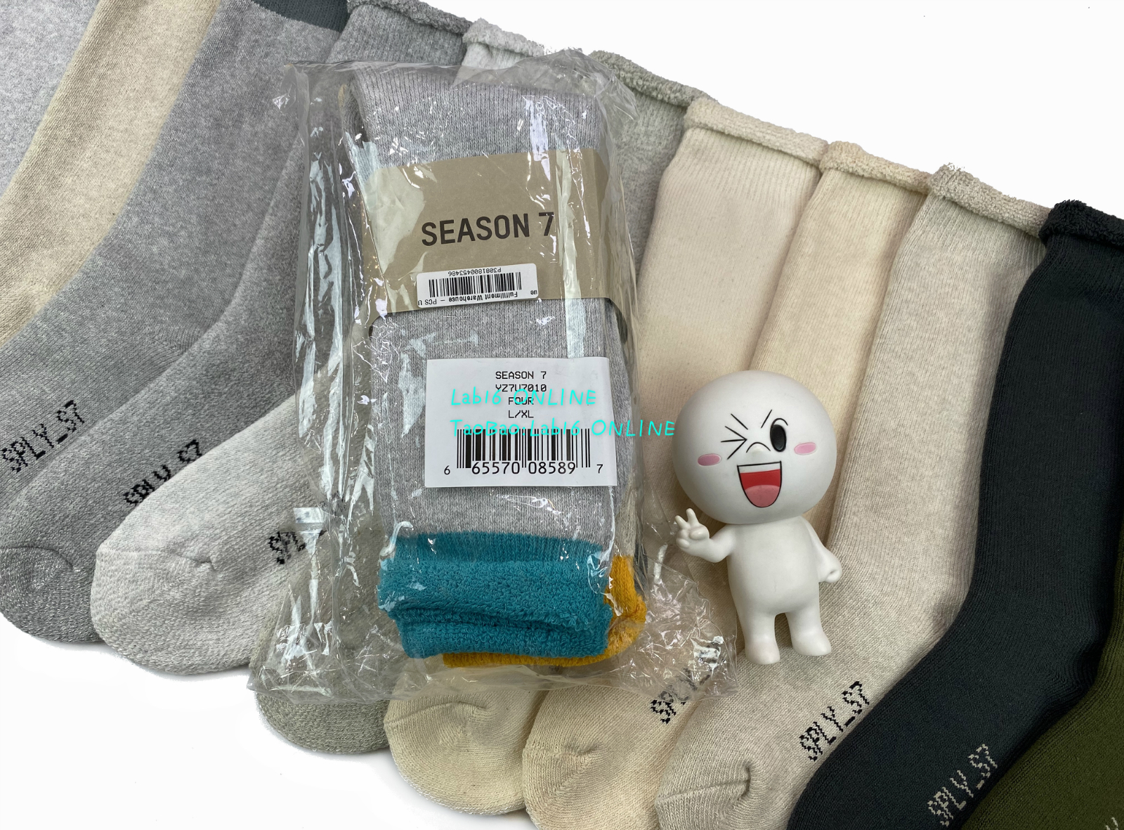 Yeezy season6 Calabasas SOCKS 3足セット 新品 Socks_1_1-