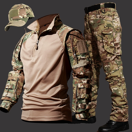 Китайский открытый тактический камуфляжный набор костюмов мужская одежда CP лягуша