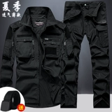 Военный стиль китайского нового военного стиля летняя тонкая новая камуфляжная одежда мужская одежда внешний костюм