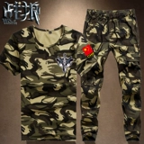 Летний тонкий камуфляжный комплект, универсальная камуфляжная футболка с коротким рукавом для школьников