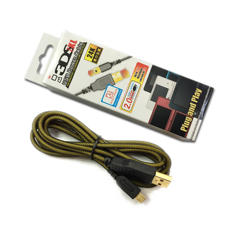  Nintendo NEW 3DS 3DSLL NDSI 3DSXL Charging Line Line Line Accessories