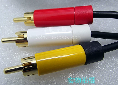 Оригинальный аутентичный Xbox360 Double 65 Video Cable Slim Version Толстая машина одиночная линейная линейка линейки линейки 65AV Line