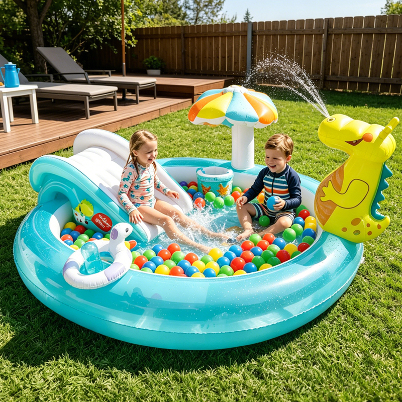 Intex Inflatable Swimming Pool Kidsren's Home Slide Pool Infant Indoor Large Dinosaur Paddling Pool Outdoor Intex Inflatable Swimming Pool Kidsren's Home Slide Pool Infant Indoor Large Dinosaur Paddling Pool Outdoor