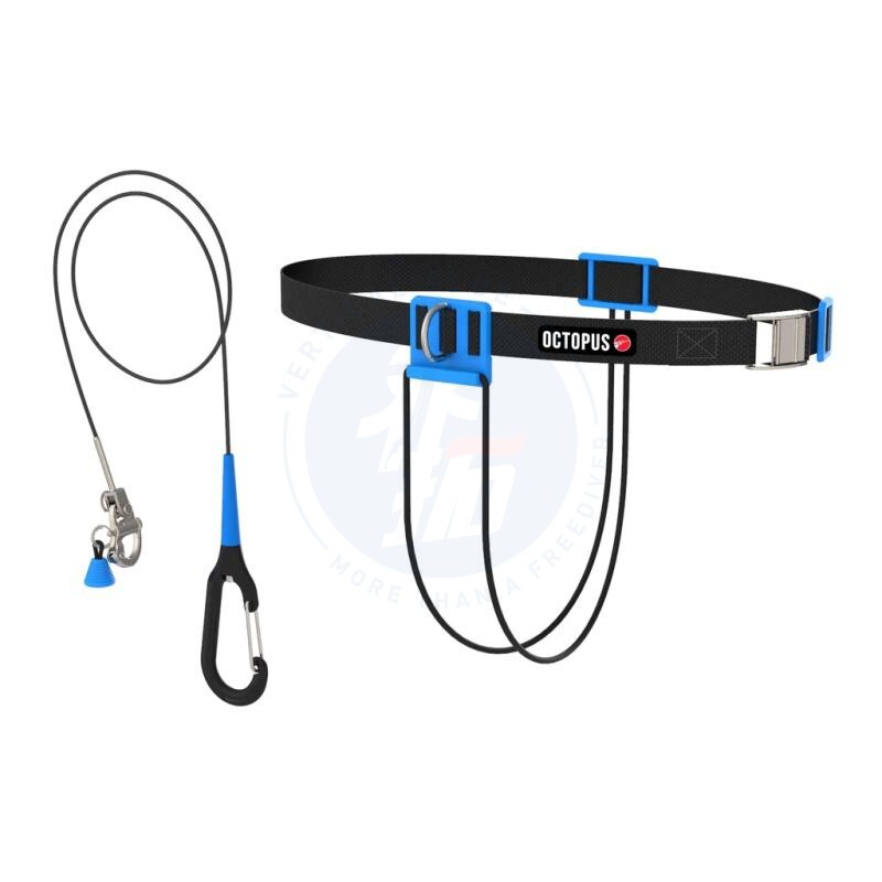 Swiss Octopus Cnf Safety Belt Freediving Waist Safety Rope Waist Lanyard 100cm