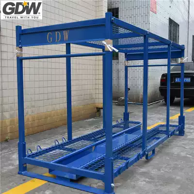 GDW Gao Dawei locomotive folding transport box rack consignment box shipping box can be stacked with two layers