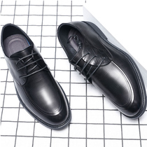 Head Layer Bull Leather Leather Shoes Man Summer Breathable Genuine Leather Positive Dress Business Groom Marries Inglén 100 Hitch High-end Mens Shoes