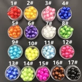 Акриловый прозрачный браслет из бисера, 10mm, на удачу, оптовые продажи