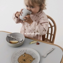 Danish official OYOY bamboo fiber cute animal infant baby complementary food tableware set INS INS