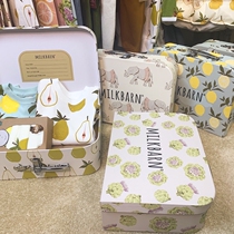 milkbarn brand custom gift box suitcase