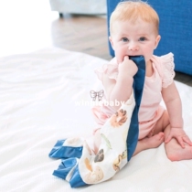 Authorized Canadian lulujo baby gauze saliva towel breathable baby thin face towel 2 packs