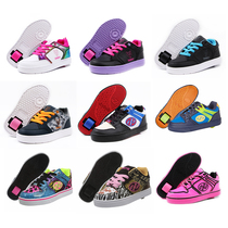 American heekys heelys shoes boys and girls students adult fashion single wheel roller skates dual use