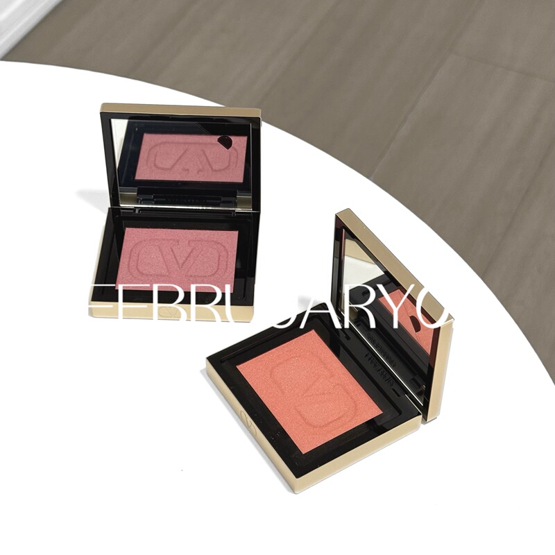 [in Stock] Valentino/Valelentino Dual-Use Eye and Cheek Blush Palette Emotional Blush Palette 123R/415R