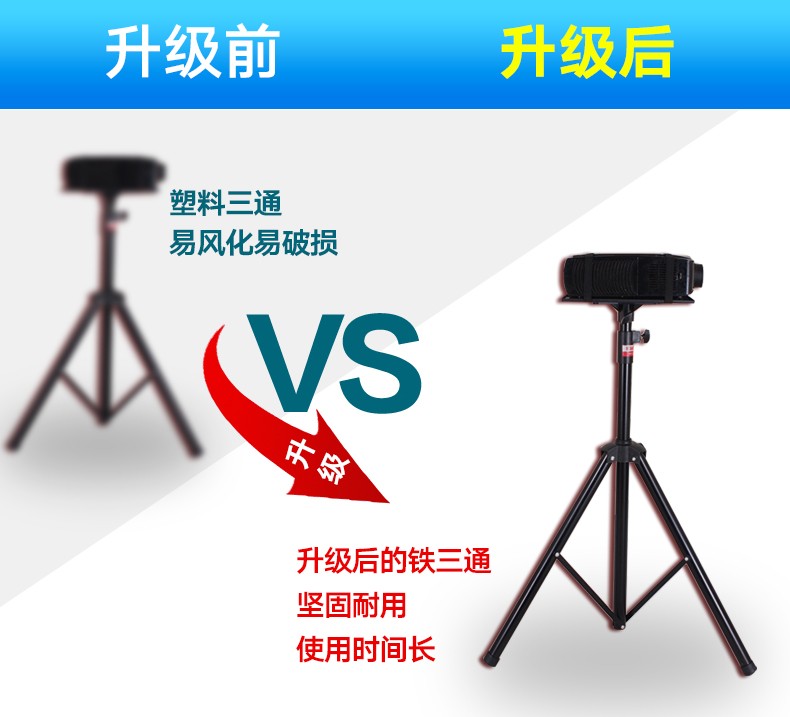 New Premium Projector Bracket Projector Bracket With Nursery Tray Tripod Ground Support Mobile Adjustment Bracket