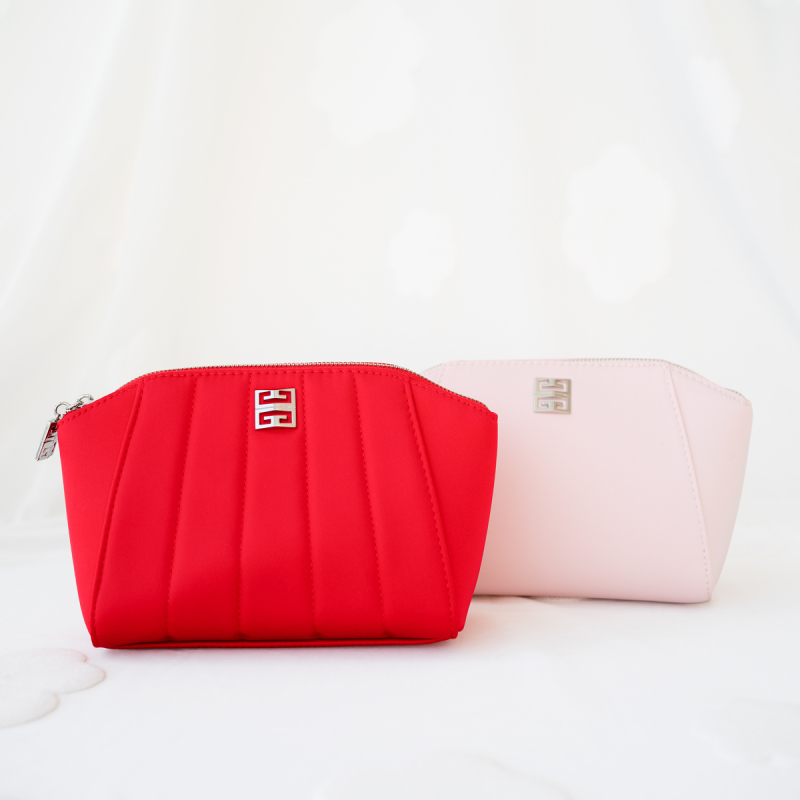 Free Shipping! Givenchy Cosmetic Bag Shell-Shaped Bag Red Toiletry Bag Storage Bag DIY Transformable Free Shipping! Givenchy Cosmetic Bag Shell-Shaped Bag Red Toiletry Bag Storage Bag DIY Transformable