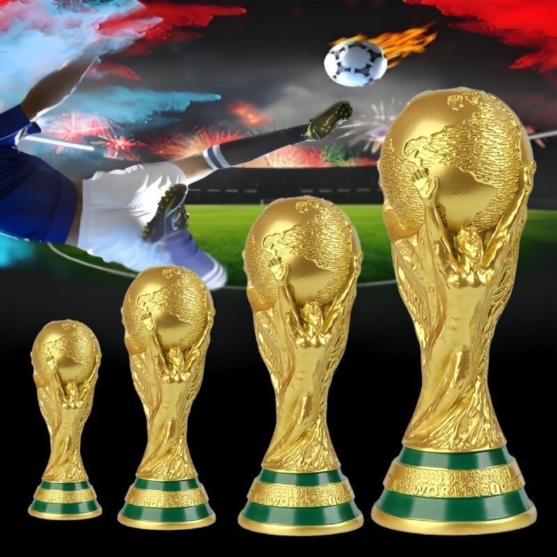 Hercules Cup 3D Printed Model Commemorating the World Cup Football Fans' Championship Trophy Desktop Ornament Decoration 3D Figurine Hercules Cup 3D Printed Model Commemorating the World Cup Football Fans' Championship Trophy Desktop Ornament Decoration 3D Figurine