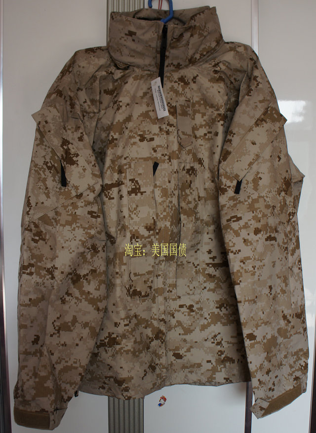 American Proper production version ECWCS desert digital L6 GORE-TEr fabric lightweight submachine clothes-Taobao